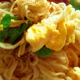 カレー風味焼きそうめん